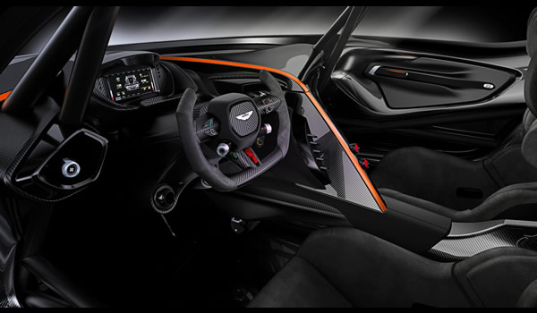 Aston Martin Vulcan - Track-only Super car 2015 interior